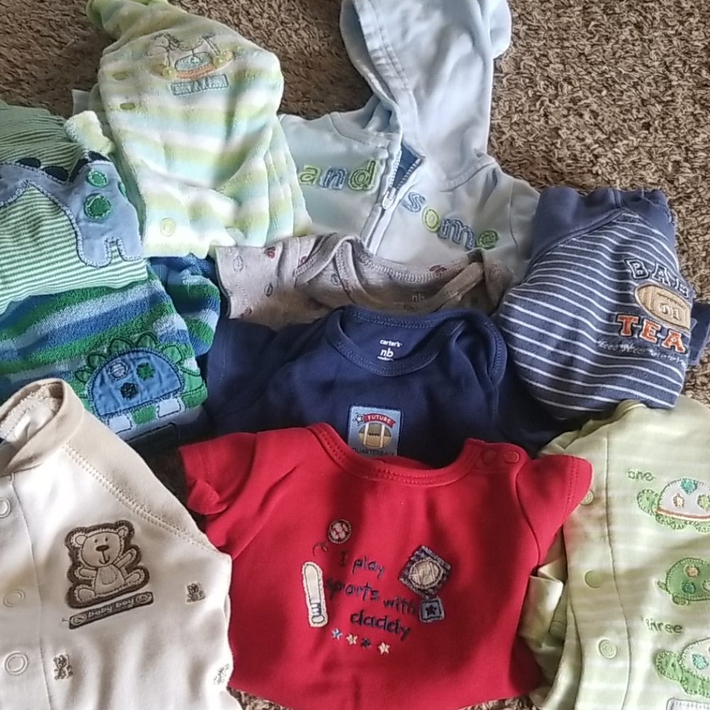 Newborn carters brand lot